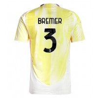 Juventus Gleison Bremer #3 Replika Bortatröja 2024-25 Kortärmad